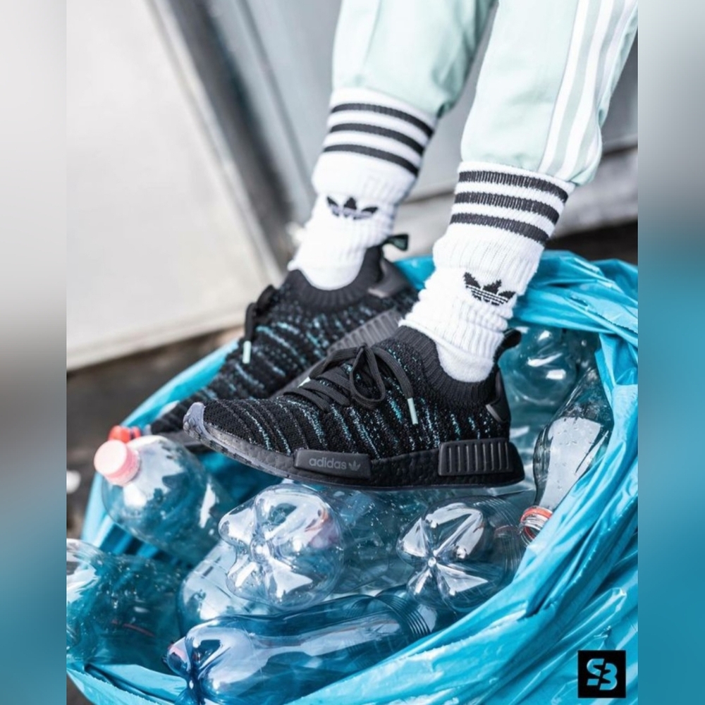Mens Adidas Parley X NMD_R1 STLT Prime knit core